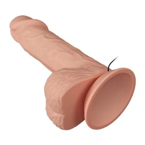 Beautiful Catoblepas 8,1 " Vibrating Dildo Flesh