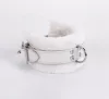 Handcuff Design Made in Calf Softy Leather White