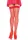 Stocking With Backseam - RED - O/S - HOSIERY