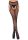 Fishnet suspender hose, black, O/S