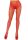 Crotchless backseam tights O/S - red