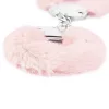 Fetish Pleasure Fluffy Hand Cuffs Pink