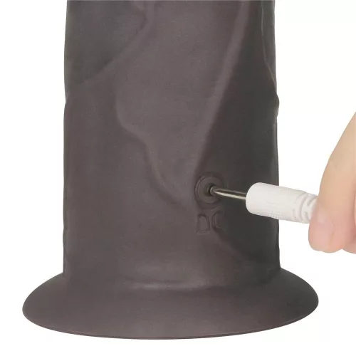 9'' Dual Layered Silicone Rotator Brown