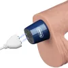 9" REAL SOFTEE Rechargeable Vibrating Dildo (Flesh)