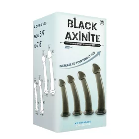 Black Axinite 4 in 1 Anal Plug Kit Set