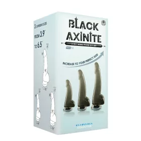 Black Axinite 3 in 1 Anal Plug Kit Set IV