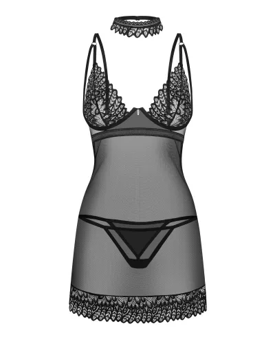 Donarella chemise & thong XS/S
