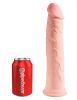 6.5" Thrusting Cock with Balls - Triple Threat Light