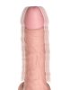 6.5" Thrusting Cock with Balls - Triple Threat Light