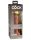 6" Dual Density Vibrating Silicone Cock  Tan