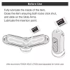 FLIP ZERO GRAVITY EV (Electronic Vibration) WHITE