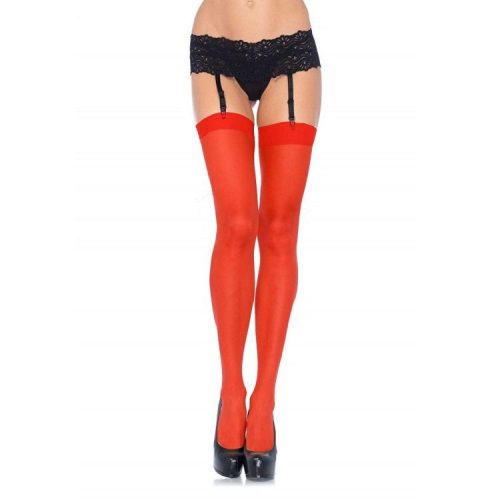 LEG AVENUE – érzéki piros harisnyák