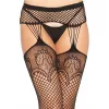 LEG AVENUE – harisnyák rátétes fűzővel