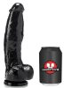 DP1018V – prémium fekete dildó 19 x 6 cm