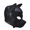PUPPY – fekete neopréne maszk  érzéki játékokhoz