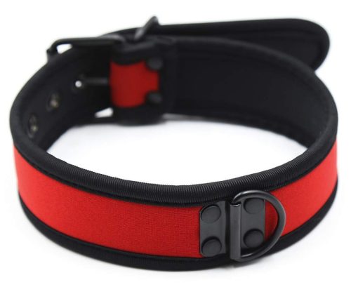 PUPPY – prémium neoprén nyakörv, piros színben