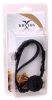 PineCone – prémium szilikon ball gag, fekete