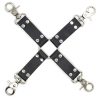 Korlátozó prémium bőrjáték - Hogtie Black