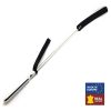 Whip - Prémium fém-bőr korbács 70,5 cm hosszú