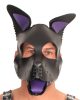 Puppy Set – lila bőr fül és nyelv kiegészítők