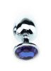 Bijou Plug Blue – prémium anális kényeztető 7 cm