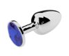 Bijou Plug Blue – prémium anális kényeztető 7 cm