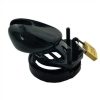 MINI LOCKY – fekete prémium önmegtartó ketrec 6 x 3,2 cm