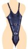 Camisole Strict Leather – cipzáras bőr top elegancia