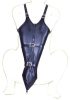 Camisole Strict Leather – cipzáras bőr top elegancia