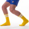 Sportzokni – sárga-fehér színkombinációban