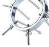 Prémium fém anális retractor – 9,5 cm hosszú élvezet