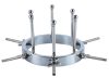 Prémium fém anális retractor – 9,5 cm hosszú élvezet