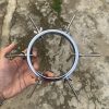 Prémium fém anális retractor – 9,5 cm hosszú élvezet