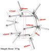 Prémium fém anális retractor – 9,5 cm hosszú élvezet