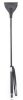 Crop Whip – stílusos bőr korbács 55 cm hosszú