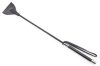 Crop Whip – stílusos bőr korbács 55 cm hosszú