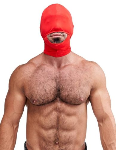 Mister B Red – érzéki lycra balaclava