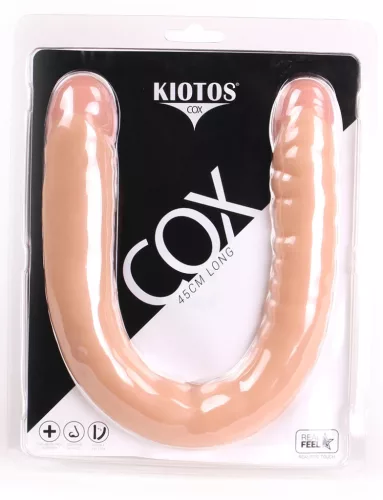 Cox – prémium dupla vibrátor 45 x 4,5 cm