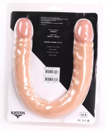 Cox – prémium dupla vibrátor 45 x 4,5 cm