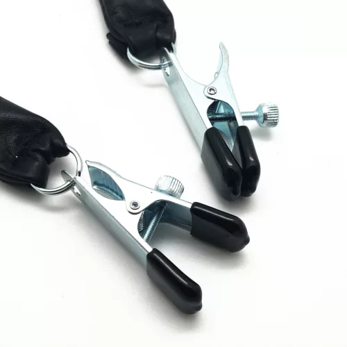 Bőr súllyal ellátott mellbimbó csipesz – 80g x 2 db