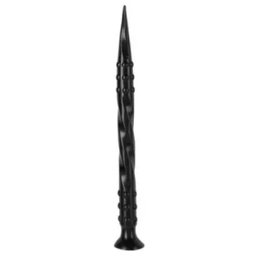 Dildo Black – hegyes csavaros prémium eszköz 40 x 3 cm
