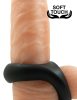 Ballstretcher Silicone Duo – prémium szilikon herefeszítő 6,5 cm