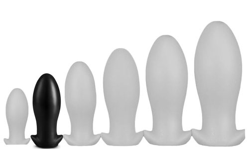 Plug Silicone Saurus M - prémium szilikon tojásformájú plug