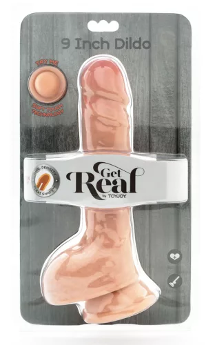 Get Real – prémium dupla sűrűségű dildó 16 x 4,5 cm