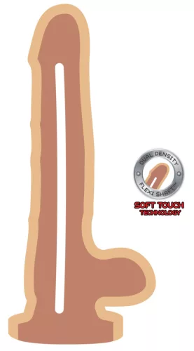 Get Real – prémium dupla sűrűségű dildó 16 x 4,5 cm