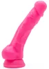 Happy Dick – érzéki pink dildo 14 x 3,8 cm