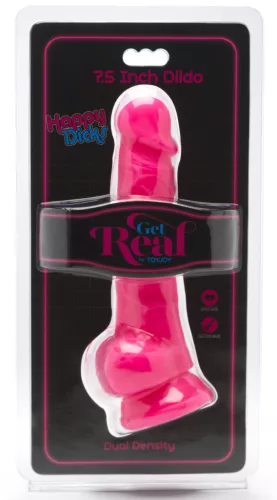 Happy Dick – érzéki pink dildo 14 x 3,8 cm