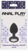 Diamond Booty S – prémium ékszer análplug 6 x 2.8 cm