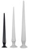 Dildo Tail Flex S – rugalmas, prémium fekete dildó
