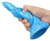 Octopus – prémium szilikon vibrátor 15 cm kék színben